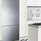 Summit 28" Wide Built-In Bottom Freezer Refrigerator With Icemaker - FFBF279SSBIIM - MyBBQDirect