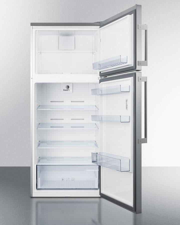 Summit 28" Wide Top Mount Refrigerator-Freezer - FF1511SS - MyBBQDirect