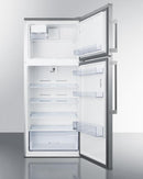 Summit 28" Wide Top Mount Refrigerator-Freezer With Icemaker - FF1512SSIM