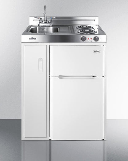 Summit 30" Wide All-In-One Kitchenette - C30EL
