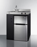 Summit 30" Wide All-In-One Kitchenette - C30ELBK