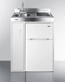 Summit 30" Wide All-In-One Kitchenette - C30ELGLASS