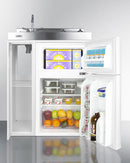Summit 30" Wide All-In-One Kitchenette - C30ELGLASS