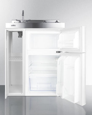 Summit 30" Wide All-In-One Kitchenette - C30ELGLASS