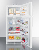 Summit 30" Wide Break Room Refrigerator-Freezer - BKRF18W