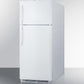 Summit 30" Wide Break Room Refrigerator-Freezer - BKRF18W