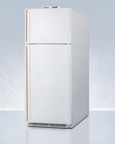 Summit 30" Wide Break Room Refrigerator-Freezer with Antimicrobial Pure Copper Handle - BKRF18WCP