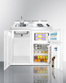 Summit 39" Wide All-In-One Kitchenette - C39EL