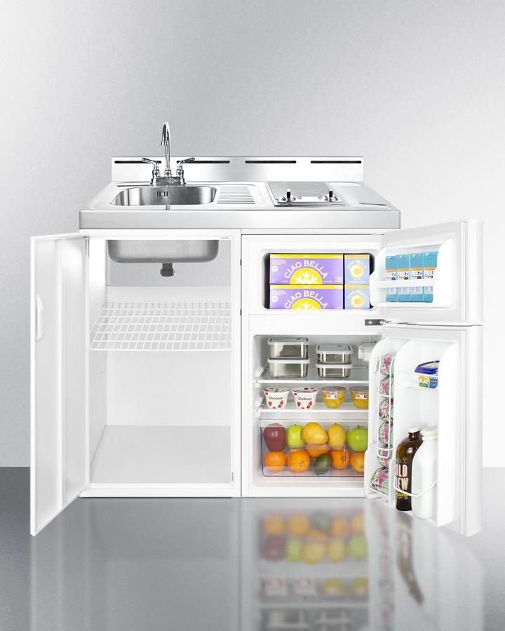 Summit 39" Wide All-In-One Kitchenette - C39ELGLASS - MyBBQDirect
