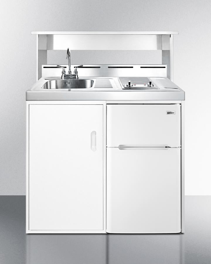Summit 39" Wide All-In-One Kitchenette - C39ELGLASS - MyBBQDirect