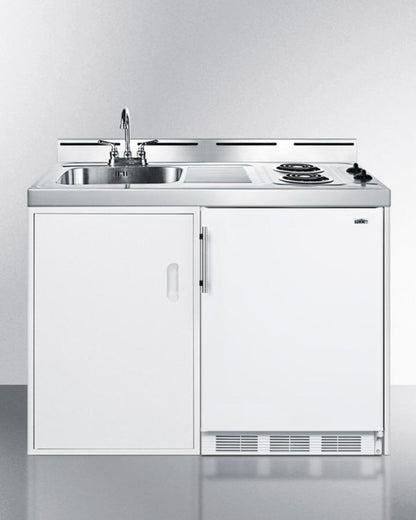 Summit 48" Wide All-In-One Kitchenette - C48EL