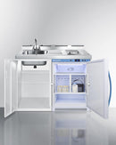 Summit 48" Wide All-In-One Wellness Room Kitchenette - C48ELMCLK