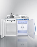 Summit 48" Wide All-In-One Wellness Room Kitchenette - C48ELMCLK