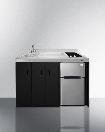 Summit 54" Wide All-In-One Kitchenette - CK54SINKL - MyBBQDirect