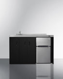 Summit 54" Wide All-In-One Kitchenette - CK54SINKL