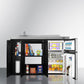 Summit 54" Wide All-In-One Kitchenette - CK54SINKL - MyBBQDirect
