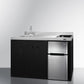 Summit 54" Wide All-In-One Kitchenette - CK54SINKL - MyBBQDirect