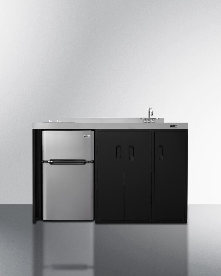 Summit 54" Wide All-In-One Kitchenette - CK54SINKR - MyBBQDirect