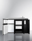 Summit 54" Wide All-In-One Kitchenette - CK54SINKR