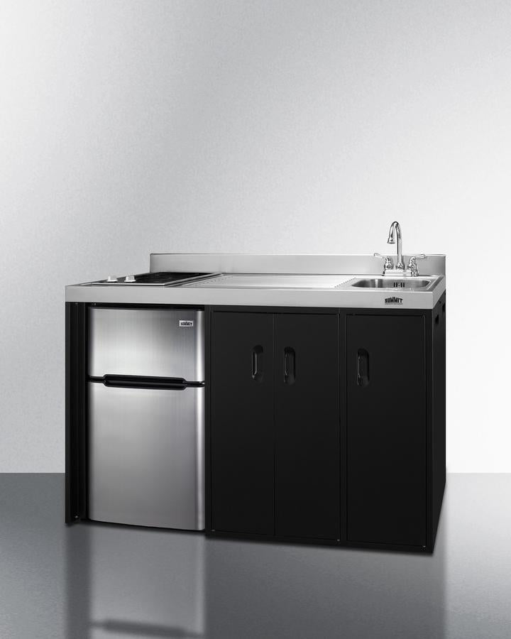 Summit 54" Wide All-In-One Kitchenette - CK54SINKR - MyBBQDirect