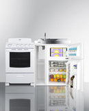 Summit 54" Wide All-in-One Kitchenette with Electric Coil Range - ACK54COILW