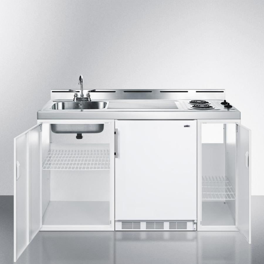 Summit 60" Wide All-In-One Kitchenette - C60EL - MyBBQDirect