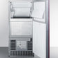 Summit 62 lb. Clear Outdoor/Indoor Icemaker - BIM68OSPUMPIF