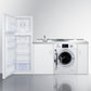 Summit 83" Wide All-In-One Kitchenette with Washer/Dryer Combo - ACKSPWD82 - MyBBQDirect