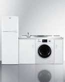 Summit 83" Wide All-In-One Kitchenette with Washer/Dryer Combo - ACKSPWD82