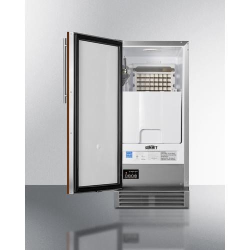 Summit Built-In 50 lb. Clear Icemaker ADA Compliant - BIM44GCSSIFADA - MyBBQDirect