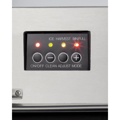 Summit Built-In 50 lb. Clear Icemaker ADA Compliant - BIM44GCSSIFADA - MyBBQDirect