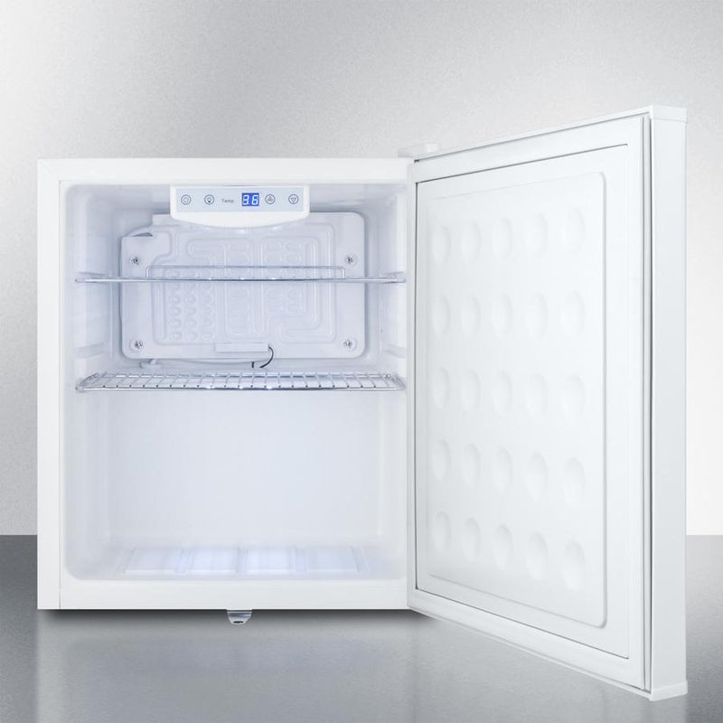 Summit Compact All-Refrigerator in White with Digital Thermostat - FFAR25L7