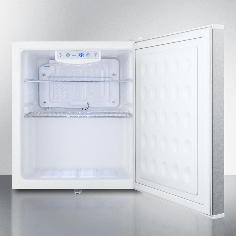 Summit Compact All-Refrigerator in White with Digital Thermostat - FFAR25L7SS