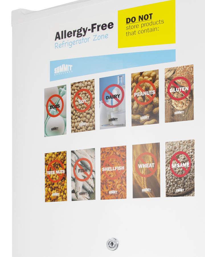 Summit Compact Allergy-Free All-Refrigerator - AZAR27W - MyBBQDirect