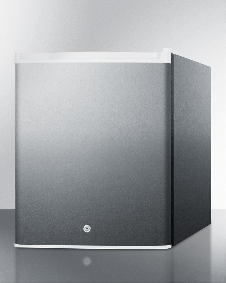 Summit Compact Built-In All-Refrigerator with Digital Thermostat and Stainless Steel Exterior - FFAR25L7BICSS - MyBBQDirect