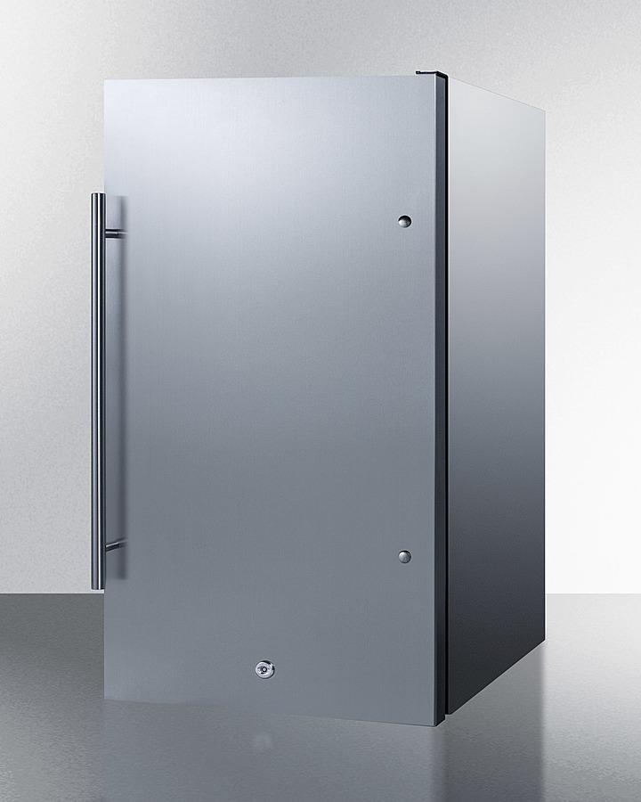 Summit Shallow Depth Built-In All-Refrigerator - FF195CSS - MyBBQDirect