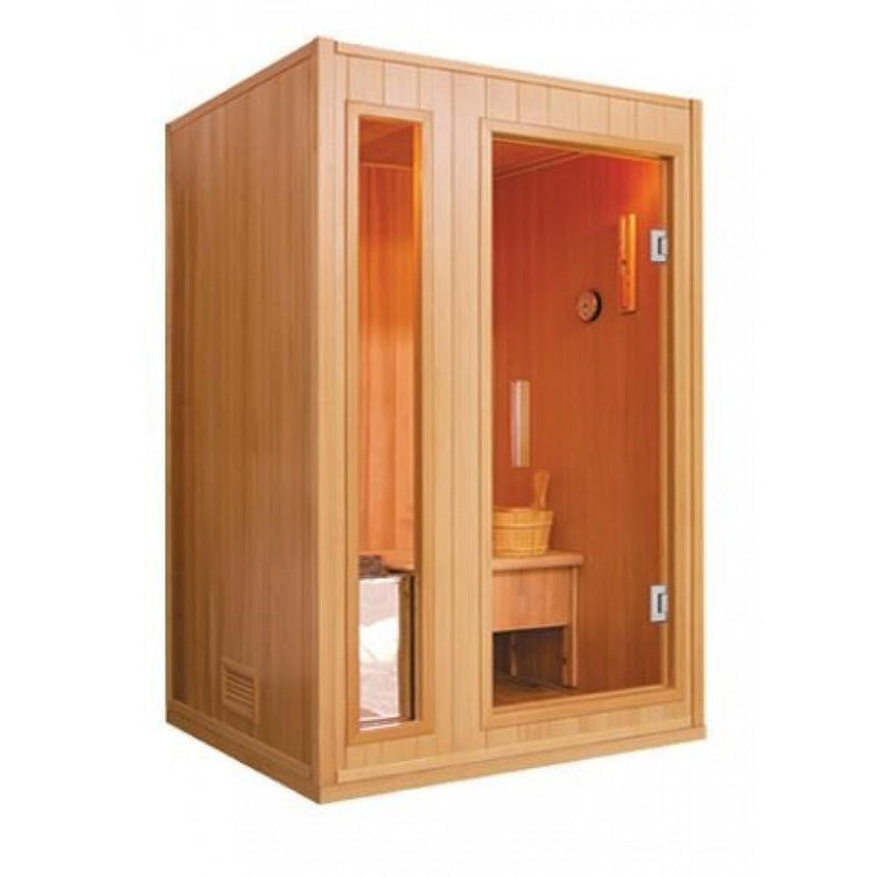 Sunray 2 Person Baldwin HL200SN Traditional Steam Sauna - PrimeFair