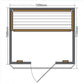 SunRay Evansport Indoor 2-Person Infrared Sauna HL200C - PrimeFair