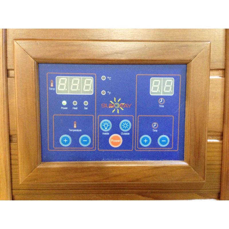 SunRay Sedona 1 Person Cedar Infrared Sauna HL100K - PrimeFair