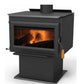 Superior Fireplaces 24 Inch Freestanding Wood Burning Stove Steel - WXS2016WS - MyBBQDirect