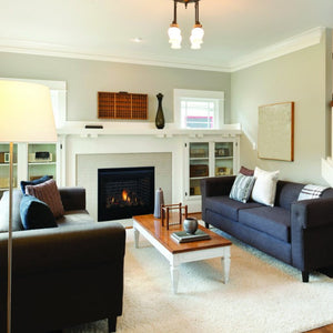 Superior Fireplaces 33" Contemporary Direct Vent Gas Fireplace-Electronic Ignition - DRC2033 - MyBBQDirect