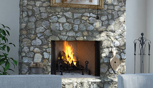 Superior Fireplaces 36" Paneled Wood-Burning Fireplace - WRT4536 - MyBBQDirect