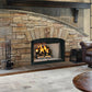 Superior Fireplaces 36" Wood burning Insulated Fireplace with White Stacked Refractory Panels - WRT/WCT2036 - MyBBQDirect