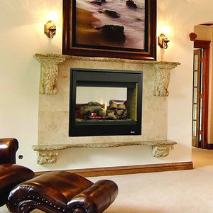 Superior Fireplaces 40" Direct Vent Fireplace, Electronic Ignition - Natural Gas DRT40ST DRT40PF DRT40CL DRT40CR - MyBBQDirect