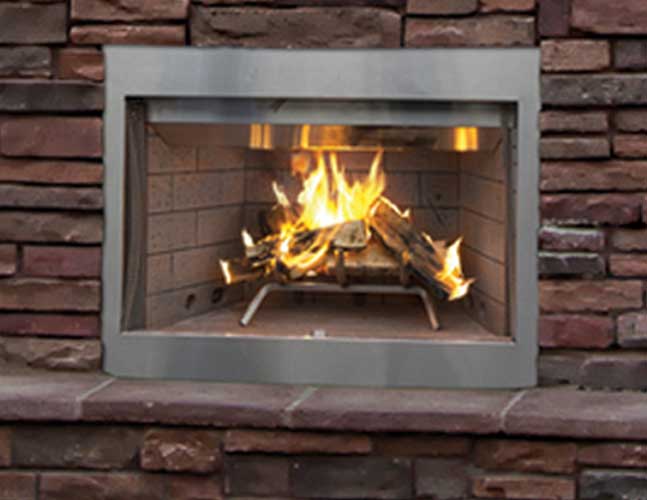 Superior Fireplaces 42" Outdoor Wood Burning Fireplace - WRE3042
