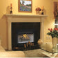 Superior Fireplaces 42" Wood burning Insulated Fireplace with White Stacked Refractory Panels - WRT/WCT2042
