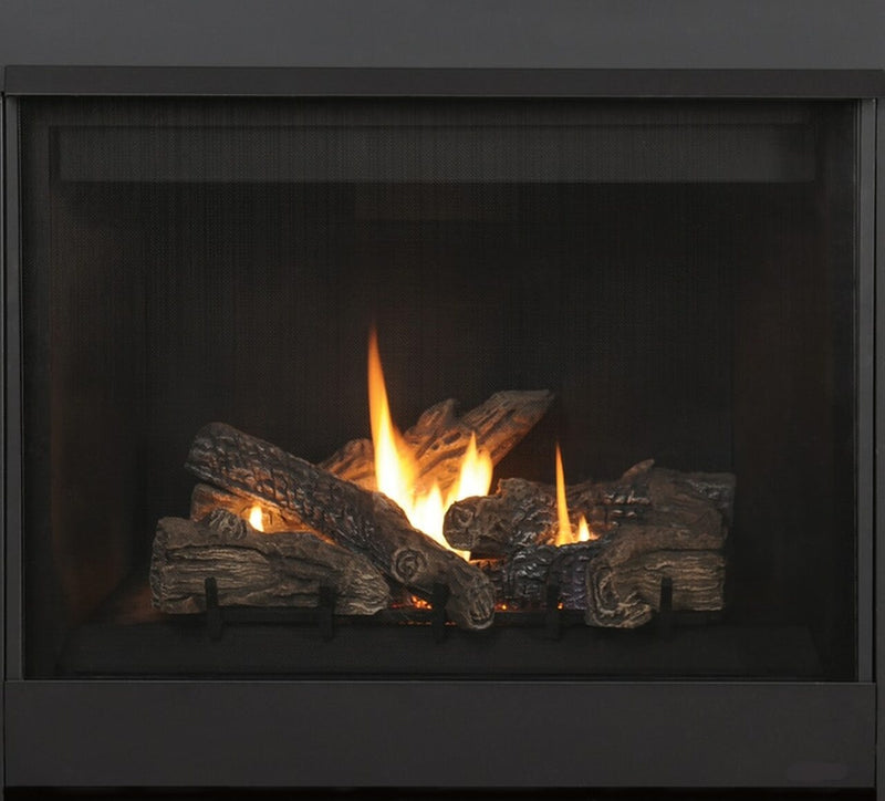 Superior Fireplaces 45" Inch Direct Vent Gas Fireplace-Electronic Ignition-Black Interior - DRT4245