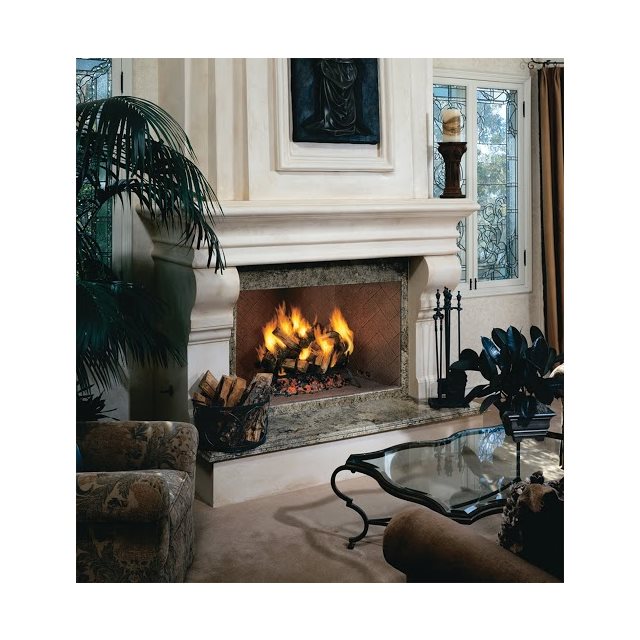 Superior Fireplaces 50" Paneled Wood Burning Fireplace - WRT4550 - MyBBQDirect