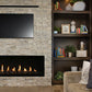 Superior Fireplaces 72" Linear Direct Vent Gas Fireplace with Interior Lights, Electronic Ignition - DRL6072TEN