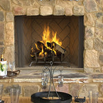 Superior Fireplaces Outdoor Wood burning Masonry Fireplace - WRE6036- 42"- 50" - MyBBQDirect